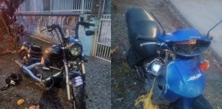 Grave acidente entre motos deixa dois feridos em Penha