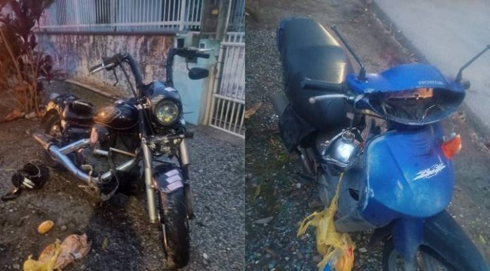 Grave acidente entre motos deixa dois feridos em Penha