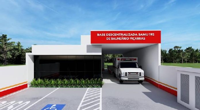 Assinada ordem de serviço para construção de nova base descentralizada do SAMU em Balneário Piçarras