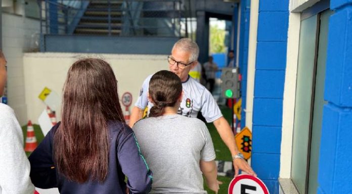 Semana Nacional do Trânsito leva ações de educação e segurança viária para escolas de Balneário Piçarras