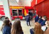 Câmara Mirim de Balneário Piçarras realiza visita institucional ao Corpo de Bombeiros