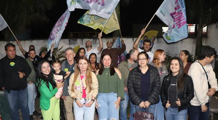 Paulinha reúne apoiadores de Jéssica Prado em Penha a uma semana da eleição