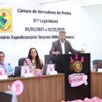 Câmara entra no clima do Outubro Rosa e reforça alerta pela prevenção