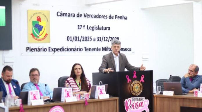 Câmara entra no clima do Outubro Rosa e reforça alerta pela prevenção