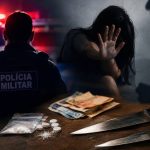 Confusão e uso de drogas em casa termina com denúncia de estupro e briga com faca em Penha