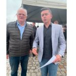 Gilberto Azevedo e Vicente Caropreso articulam construção de hospital regional no Vale do Itapocu