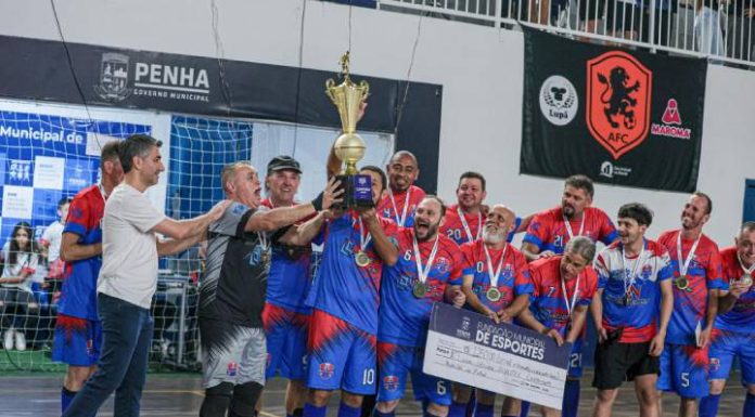 Santa Lídia é campeã invicta do Futsal Master de Penha, conquista o primeiro título do clube no salão e passa a ocupar o topo de duas categorias na cidade
